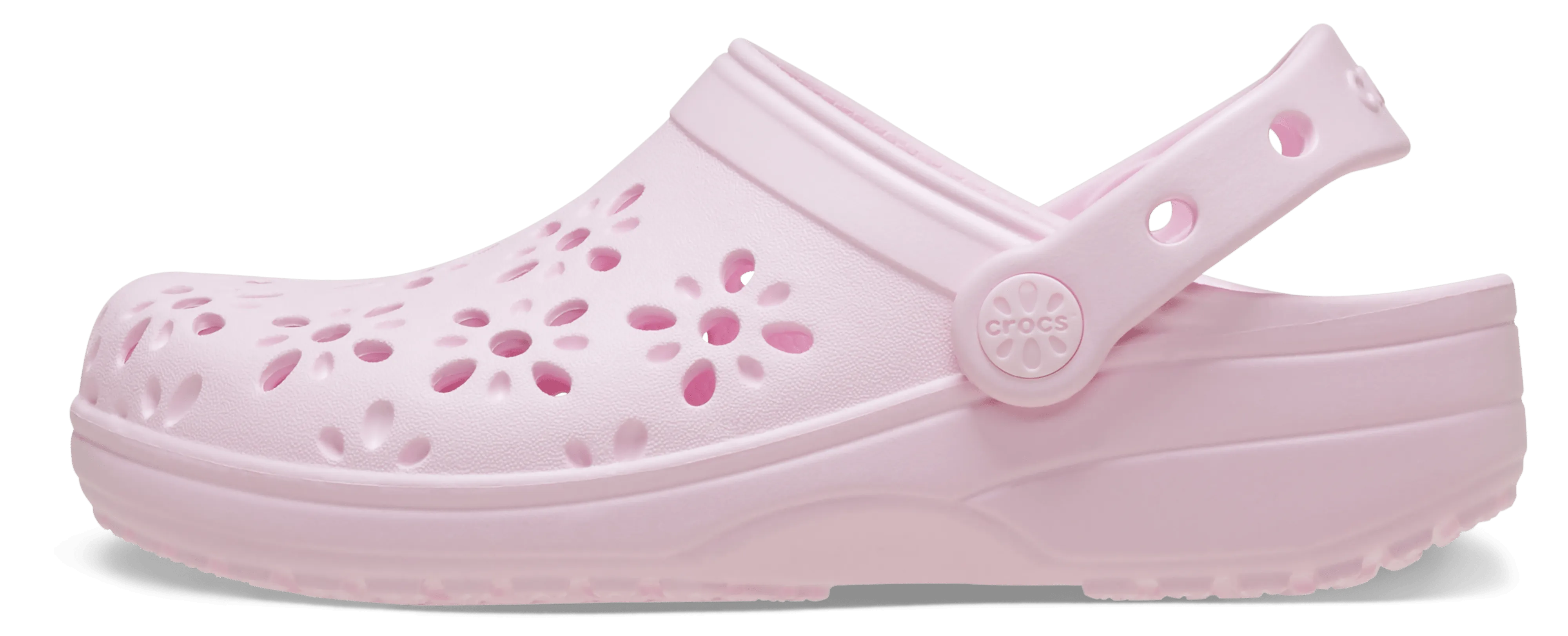 Classic Floral Cut Out Clog Kids (Age 5 )
