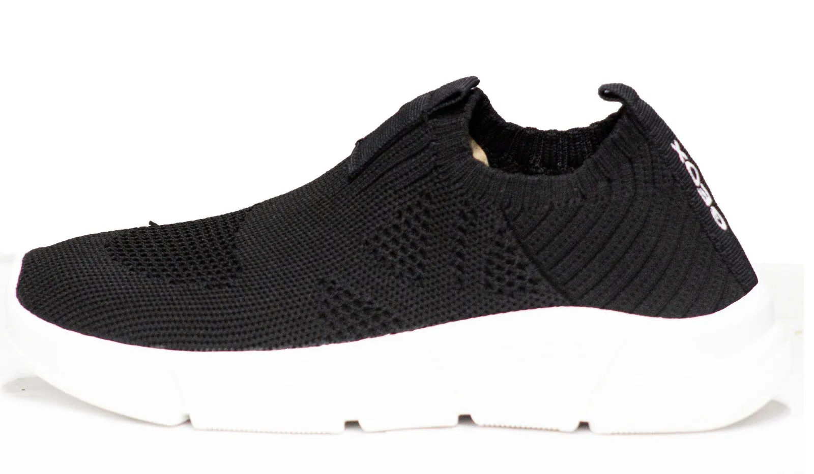 Geox Boys J Aril Black Fashion Sneaker