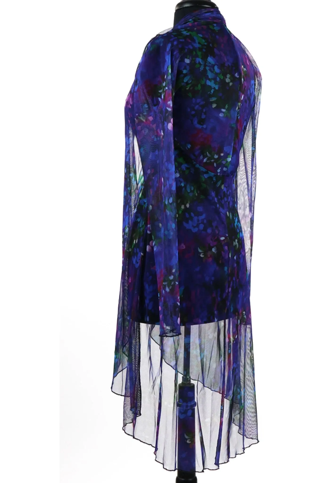 MIA Sheer Mid Length Print Duster