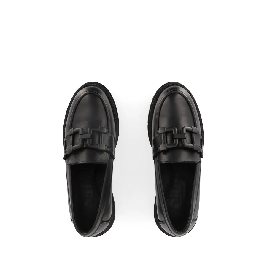 PENDANT - BLACK LEATHER