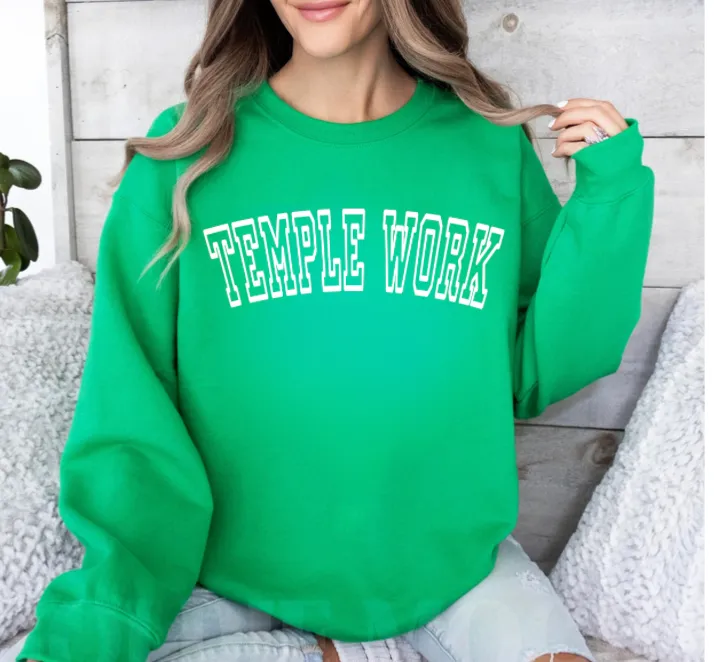 Temple Work Sweatshirt