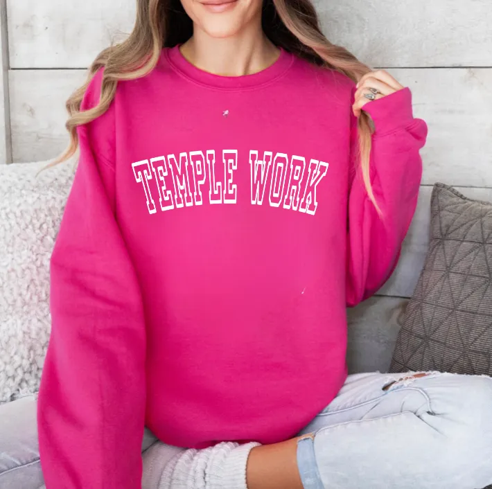 Temple Work Sweatshirt