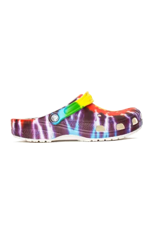 Tie Dye Graphic Clog