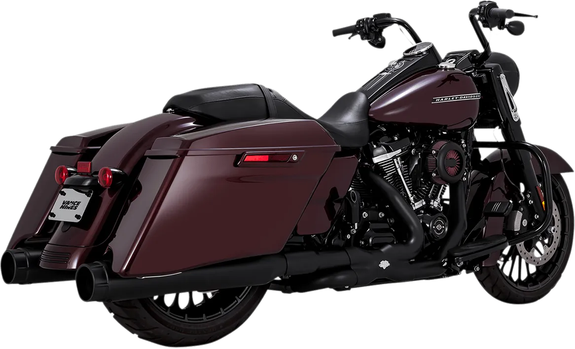 Vance & Hines 46673 Torquer 450 Slip-On Mufflers - Black